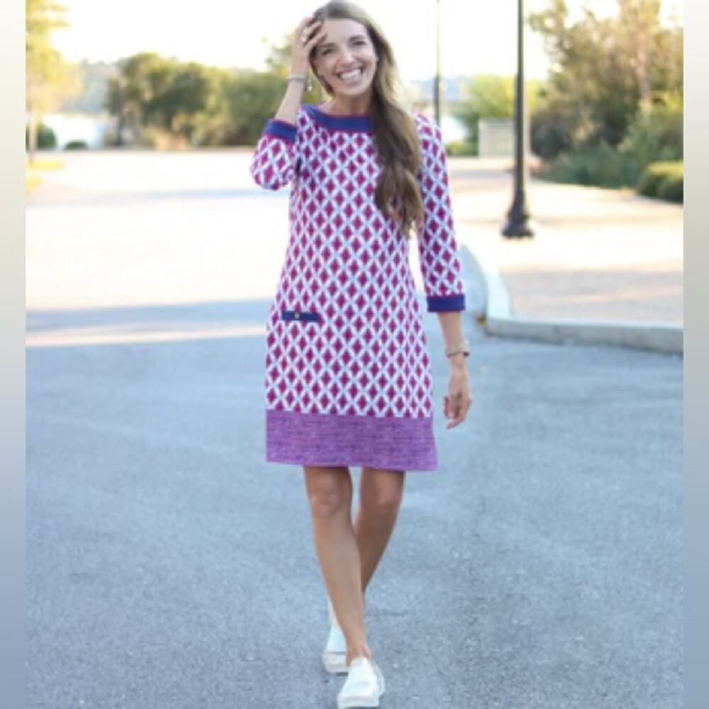 Cabana Life Rosewood UPF50 Button Down‎ Dress.